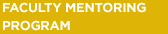 faculty mentoring program